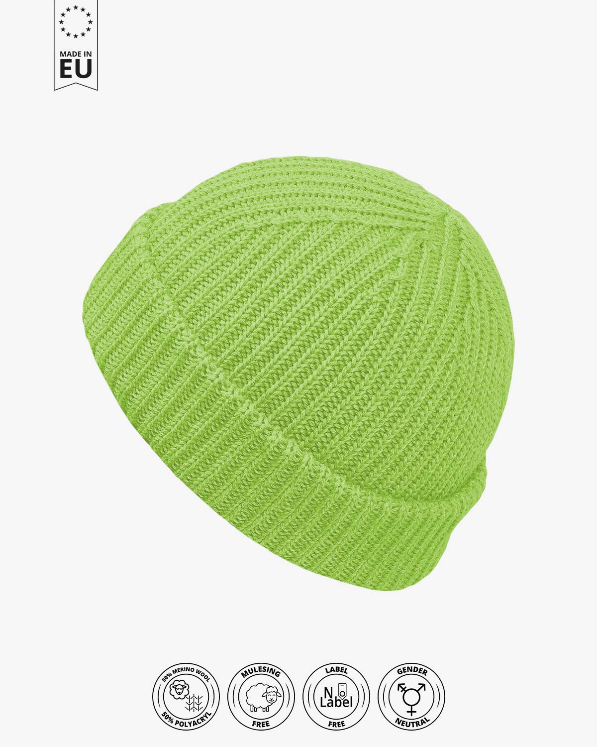Short Beanie Ander - Woolmix
