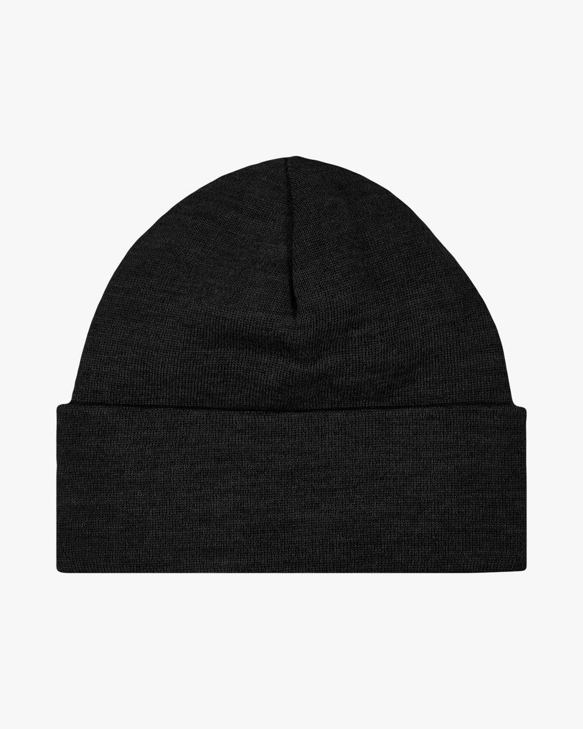Classic Beanie Nera - Merino Wool