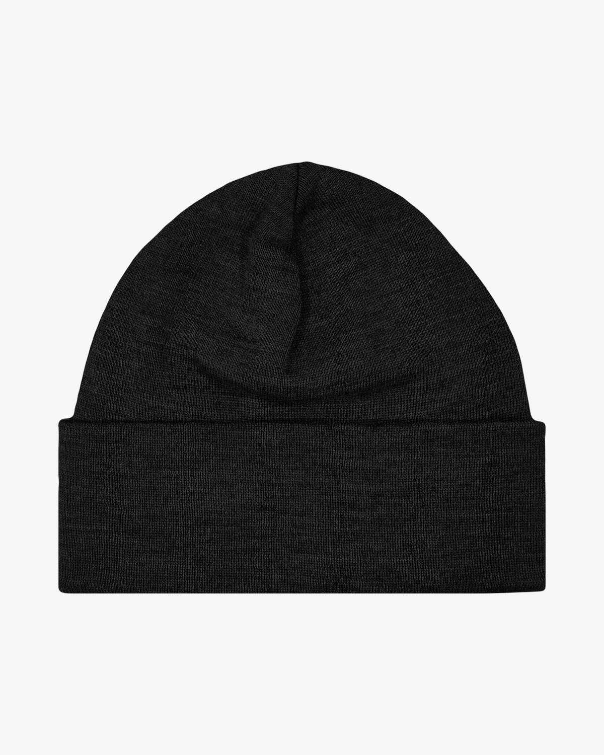 Classic Beanie Nera - Merino Wool