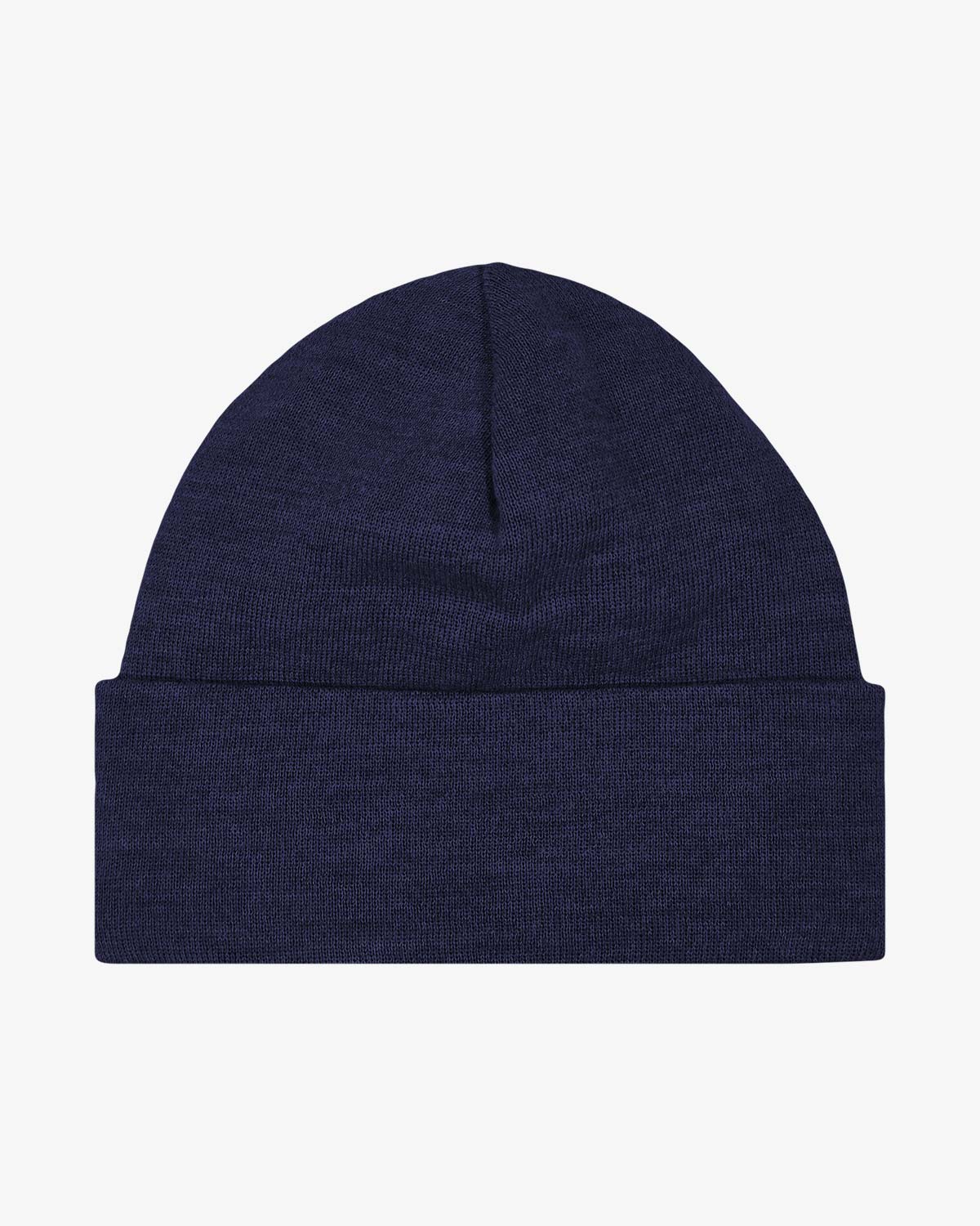 Classic Beanie Nera - Merino Wool