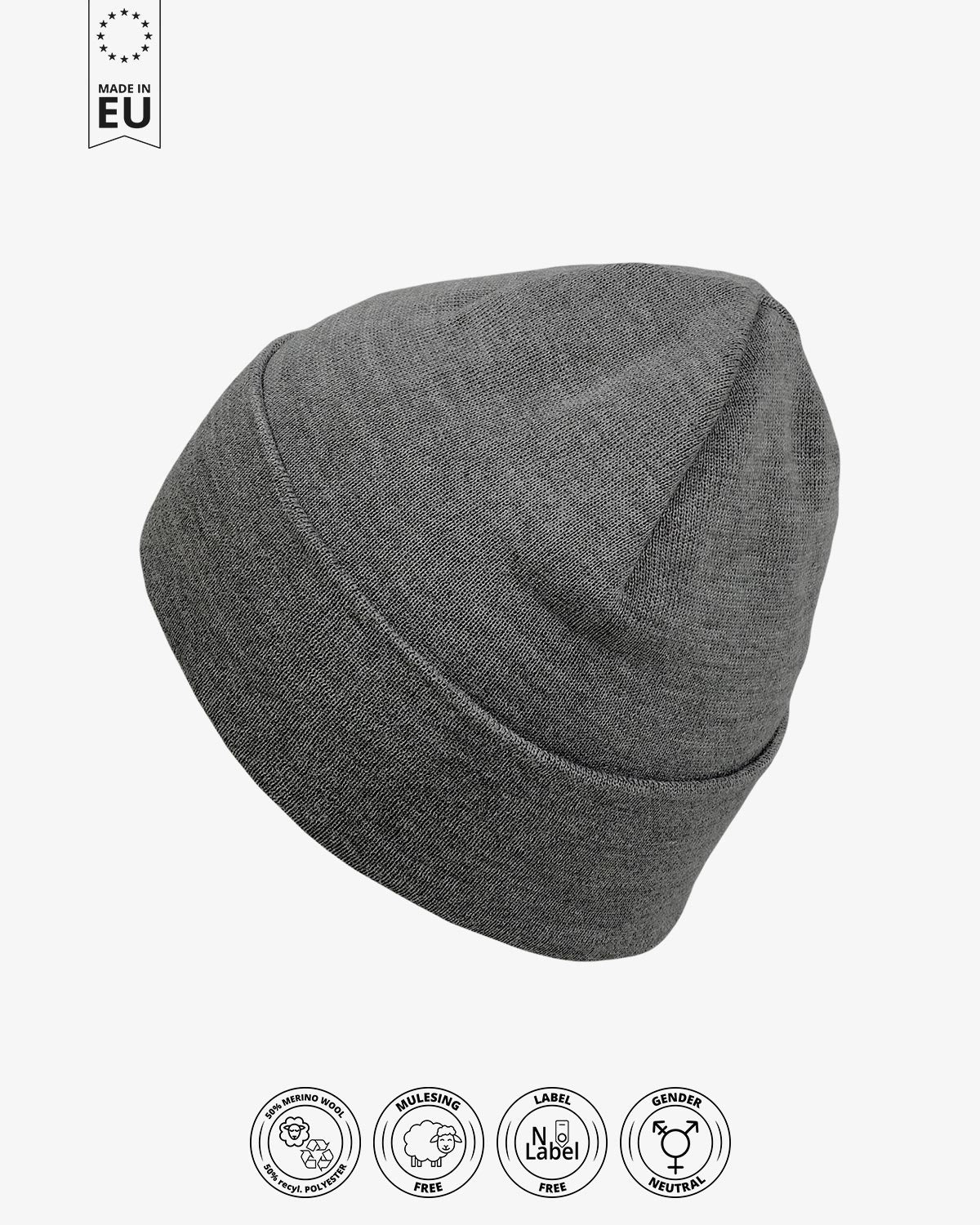 Classic Beanie Nera - Rewoolife