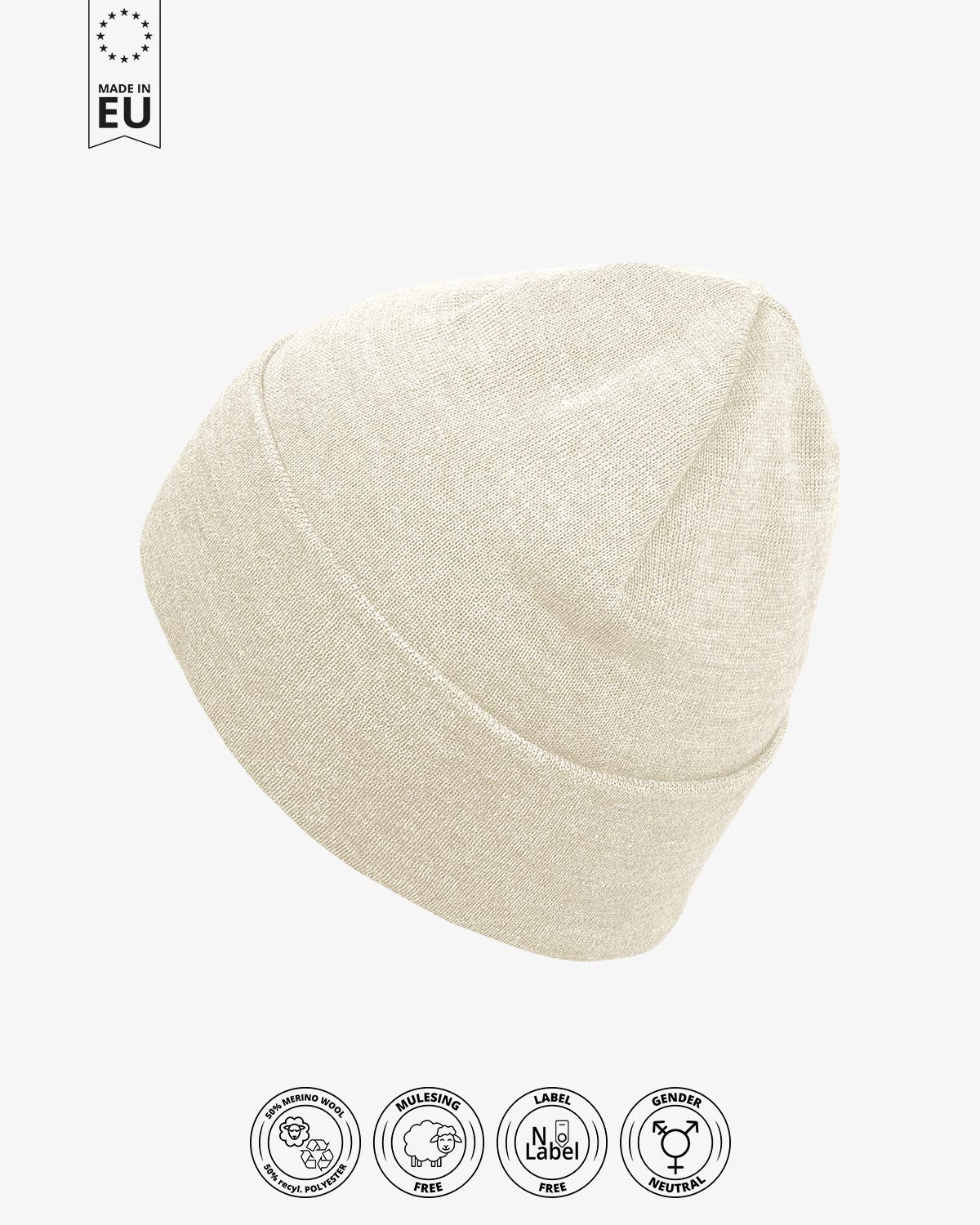 Classic Beanie Nera - Rewoolife