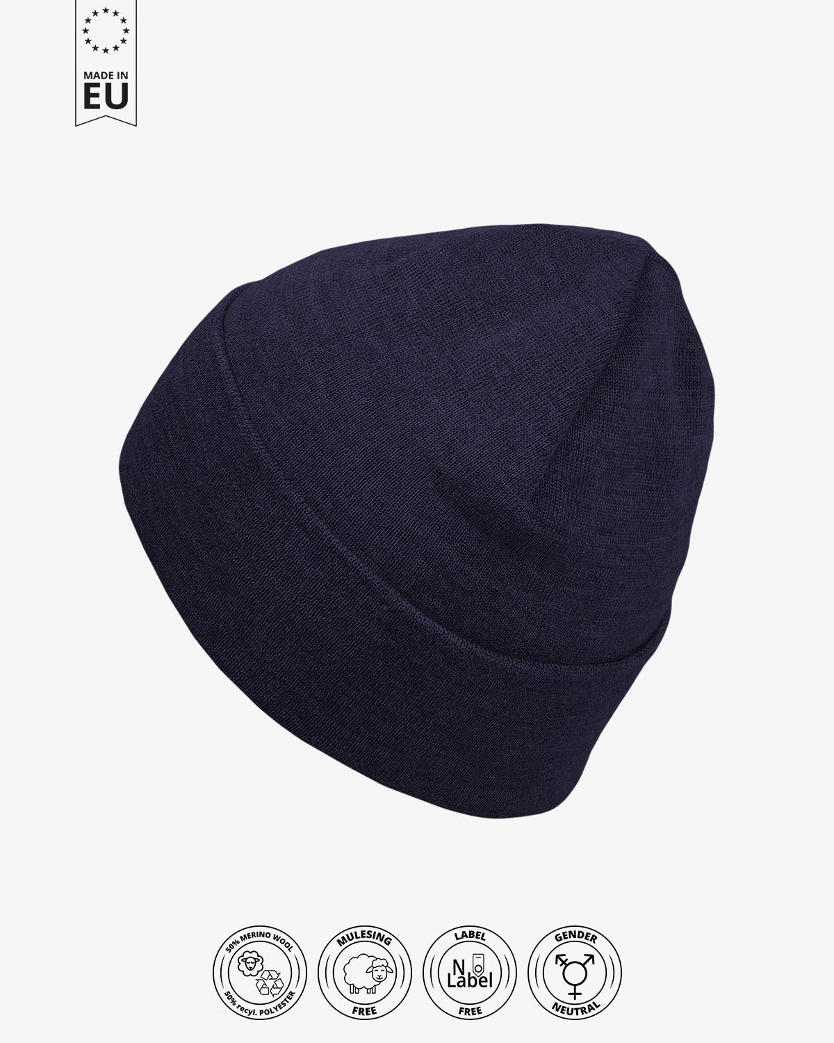 Classic Beanie Nera - Rewoolife