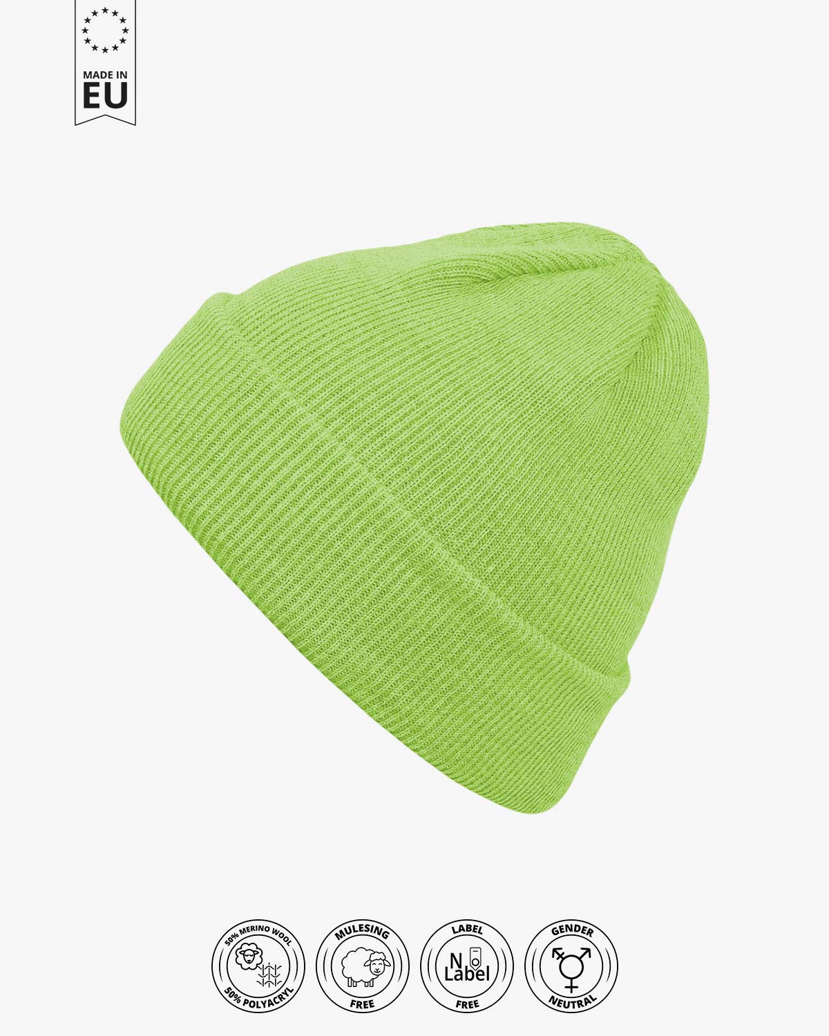 Mid Beanie Tajo - Woolmix