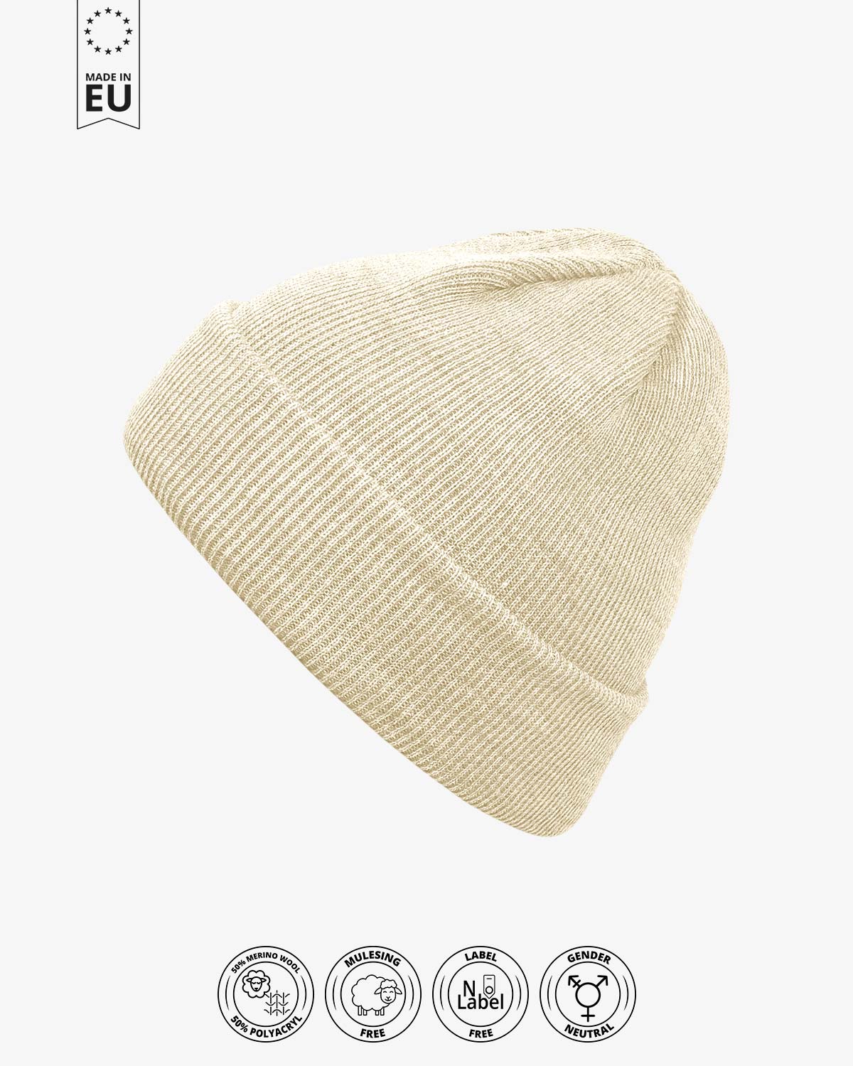Mid Beanie Tajo - Woolmix
