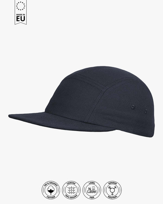 5 Panel Camper Cap Odon - Canvas 280g (Organic)