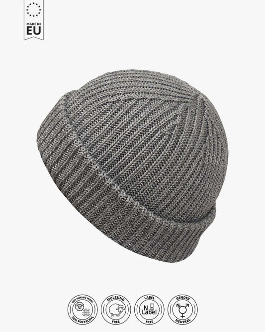 Short Beanie Ander - Woolmix