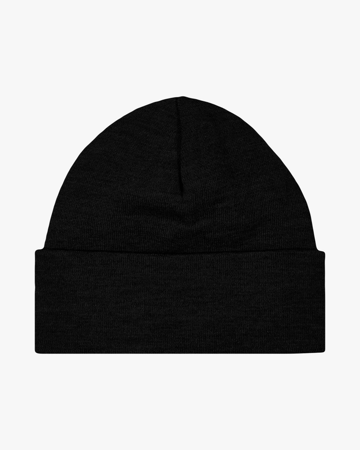 Classic Beanie Nera - Woolmix