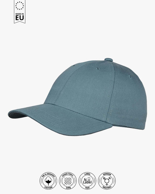 6 Panel Dad Cap Hekla - Chino Twill 240g (Organic)